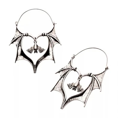 Bat Wings W/ Tiny Bat Plug Hanger