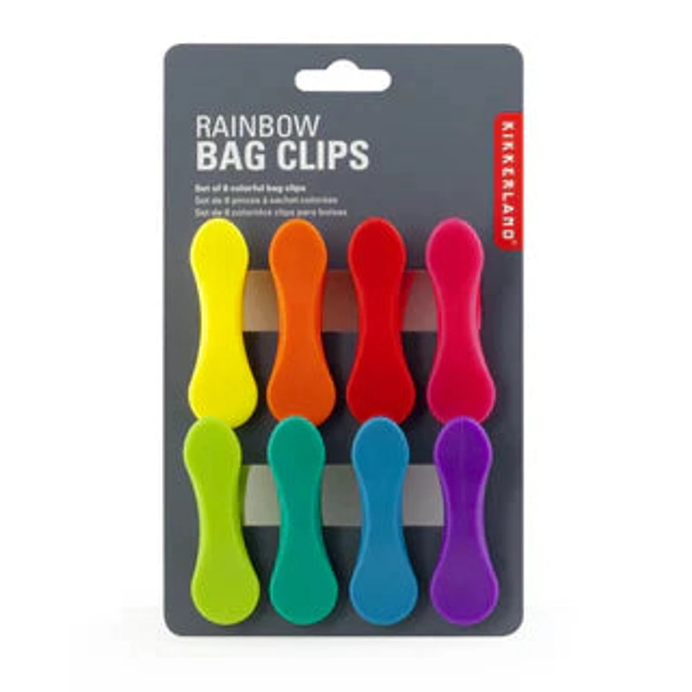 Rainbow Bag Clips