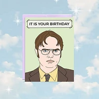 Tarjeta de cumpleaños de Dwight