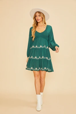 Long Sleeve Mini Dress