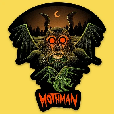 Beware Mothman Sticker