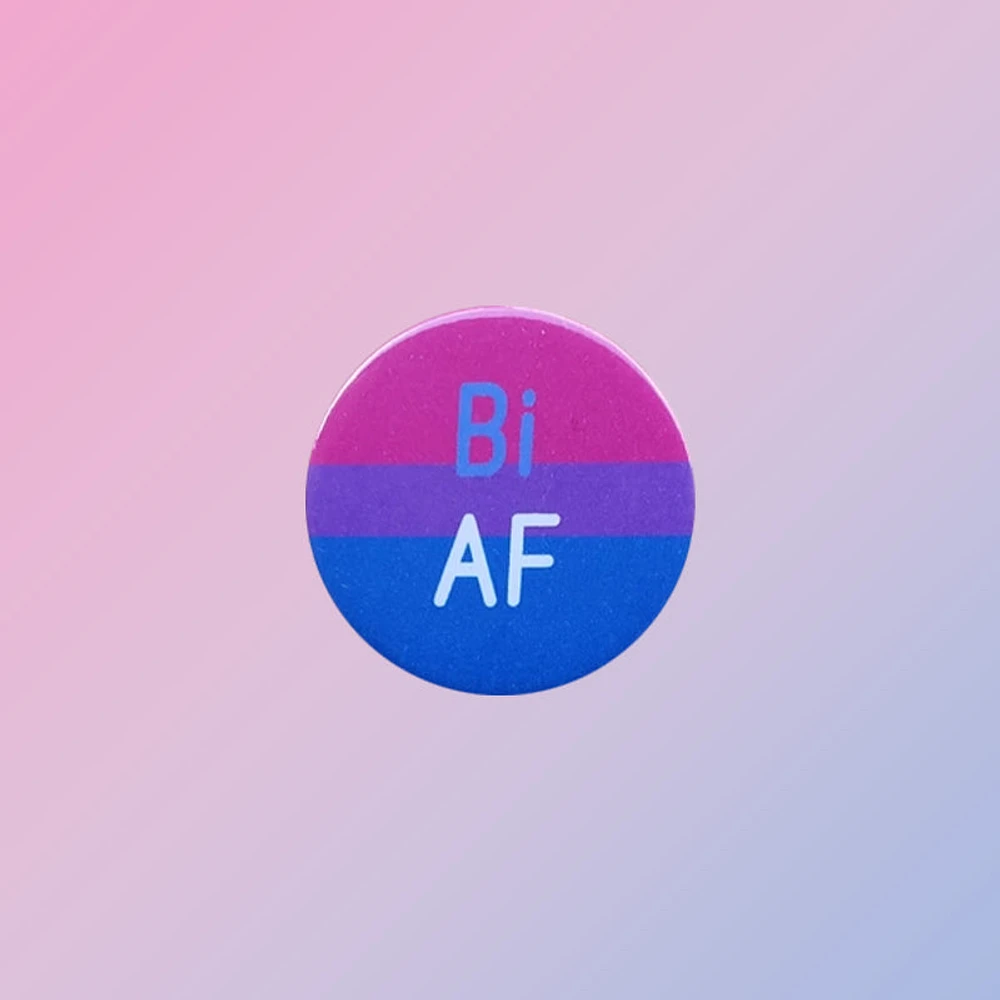 Bi AF Bisexual Pin