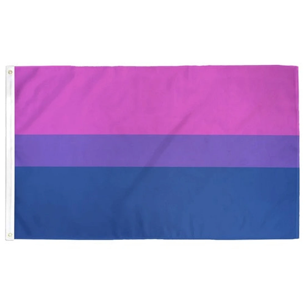 Drapeau de la fierté bisexuelle 3 PI X 5 PI