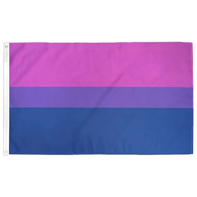 Drapeau de la fierté bisexuelle 3 PI X 5 PI