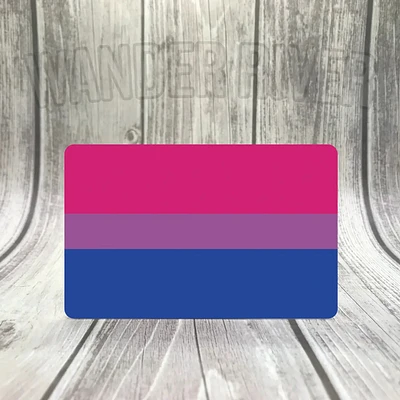 Bisexual Pride Flag Sticker