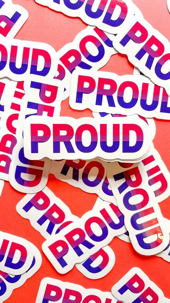 Bisexual Proud Sticker