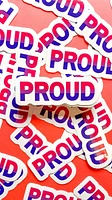 Bisexual Proud Sticker