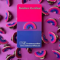 Bisexual Rainbow Pride Pin