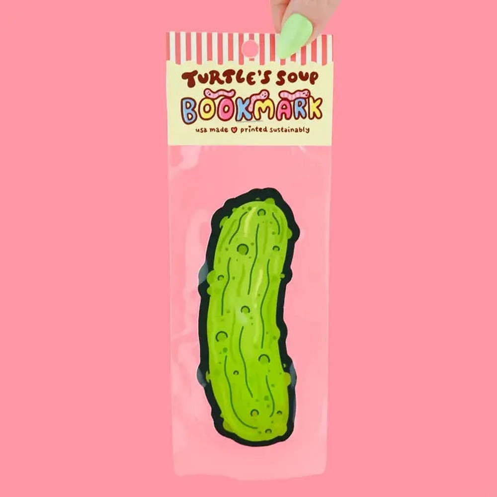 Juicy Dill Pickle Reader Gift Bookmark