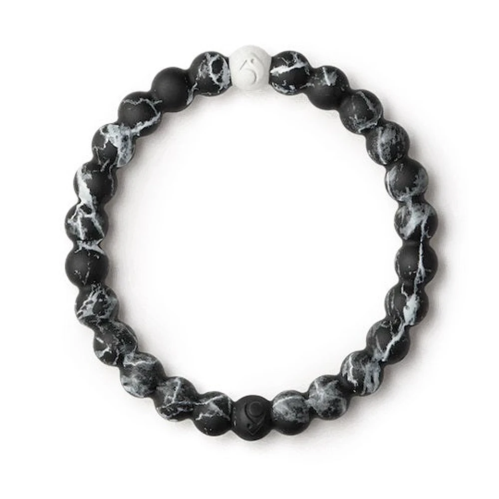 Pulsera de mármol negro