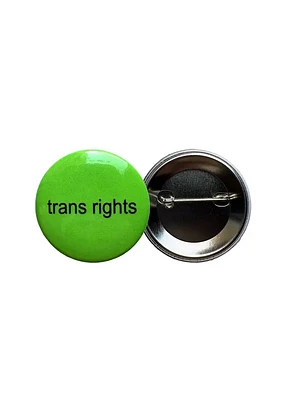 Trans Rights Brat Charli Pin/Button