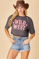 Haut court Wild West avec strass