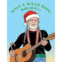 Willie Dope Lot de 8 cartes de Noël