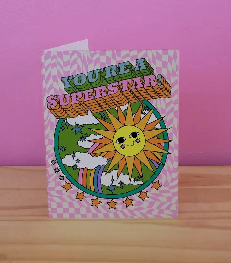 You're A Superstar Card