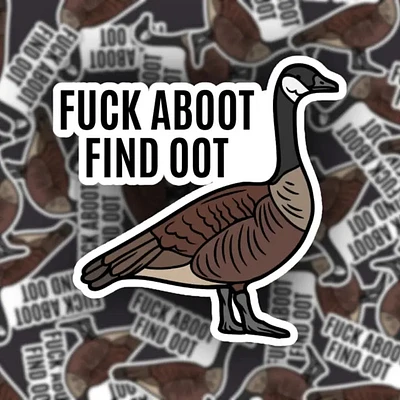 Canadian Goose Sticker