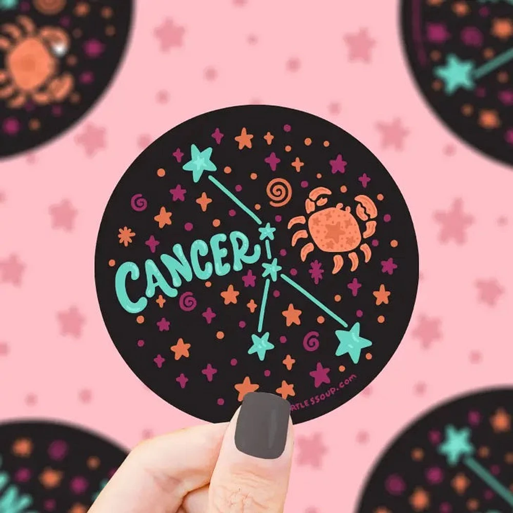 Cancer Constellation Zodiak Sticker