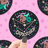 Capricorne Constellation Zodiak Sticker