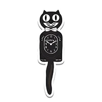 Cat Clock Retro Sticker