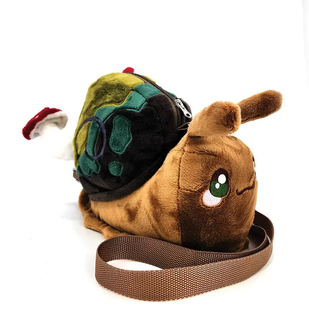 Snail Plush Crossbody Bag