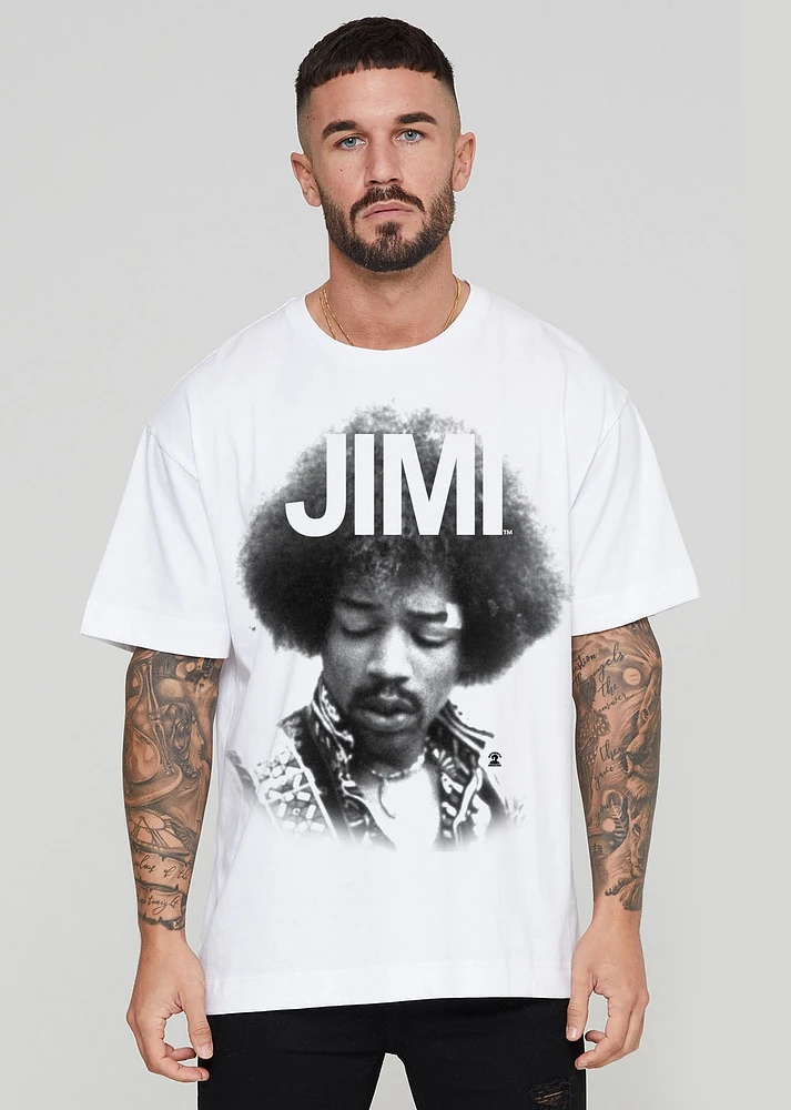 JIMI HENDRIX BLANCO