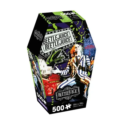 Beetlejuice Coffin Box 500 Piece Jigsaw