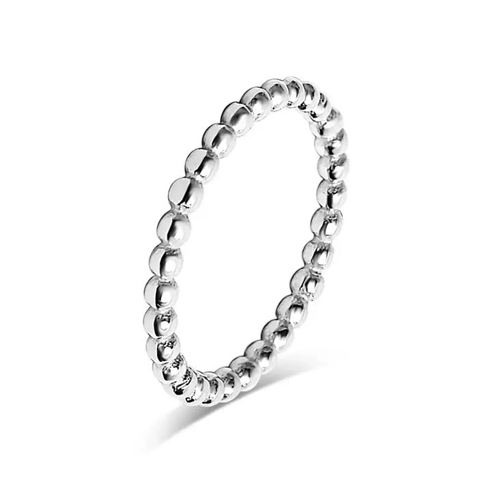 Stainless Steel Beaded Spacer Ring