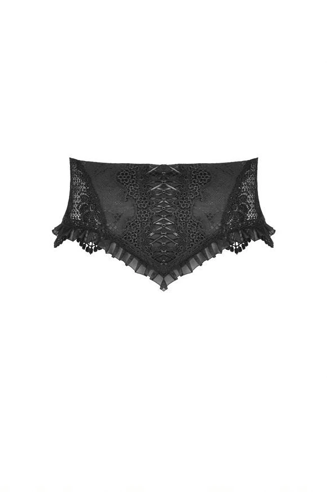 Corset Brodé Gothique Noble Grande Taille