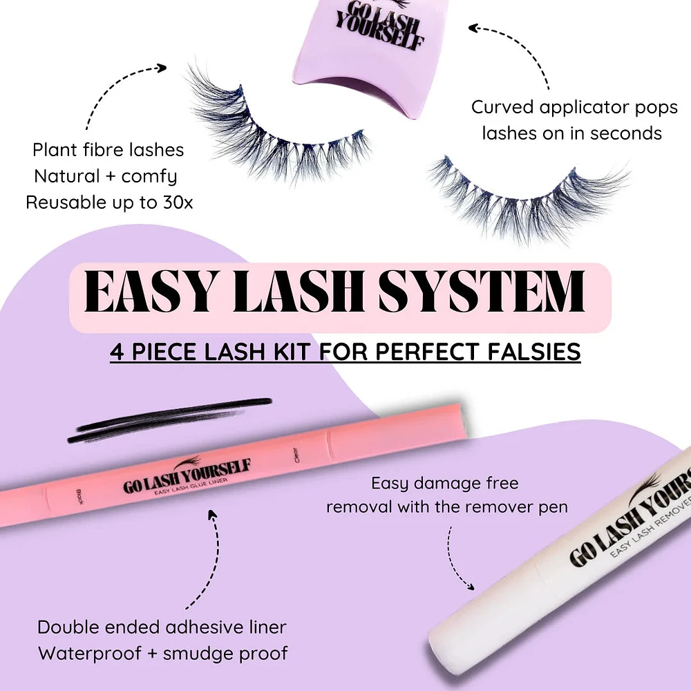 Kit de sistema de pestañas Daisy Easy Lash