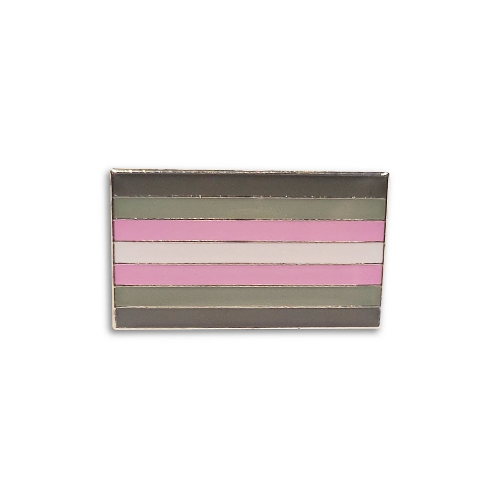 Demigirl Pride Flag Pin