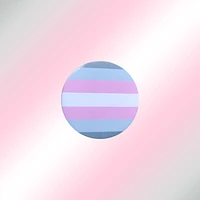 Demigirl Flag Pin