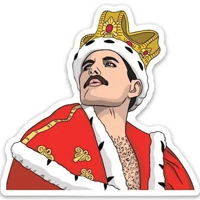 Freddie Mercury Sticker