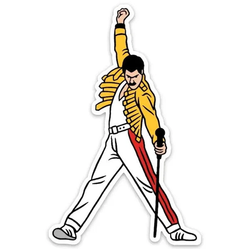 Costume jaune Freddie Sticker