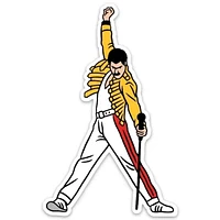 Costume jaune Freddie Sticker