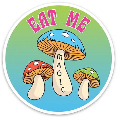 Magic Mushrooms Sticker