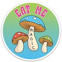 Magic Mushrooms Sticker