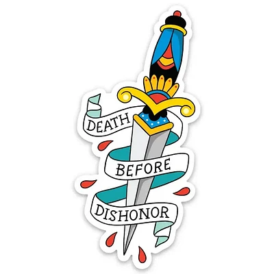 Dagger Death Before Dishonor