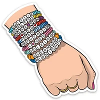 Taylor Friendship Bracelet Sticker