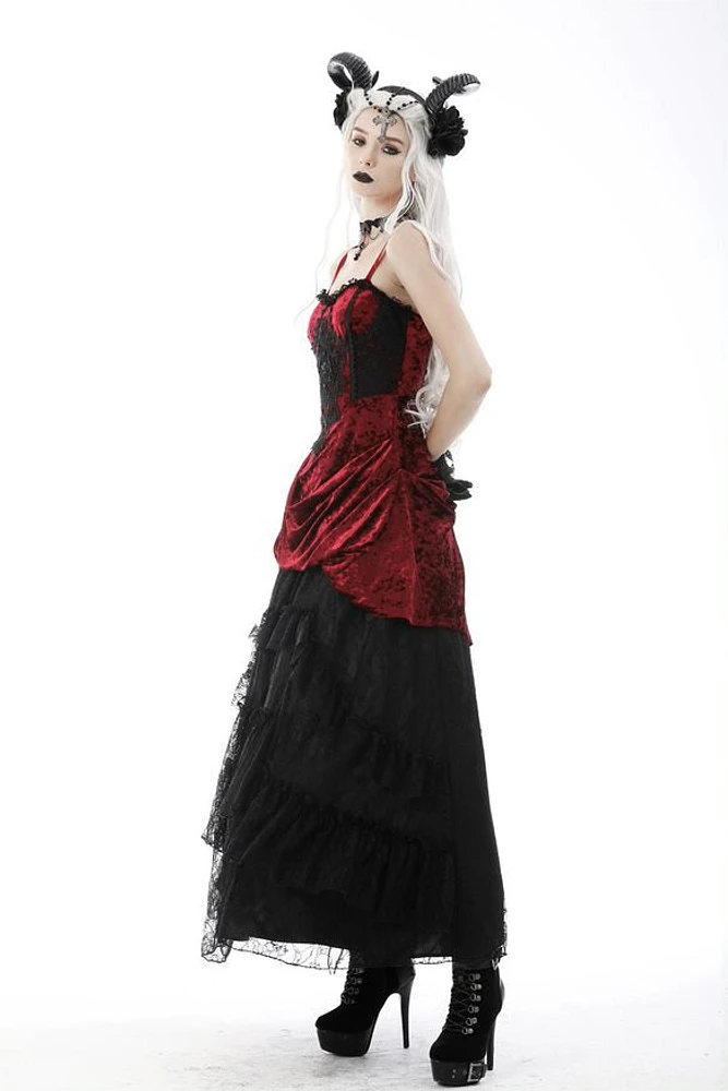 Gothic Noble Queen Velvet Dress