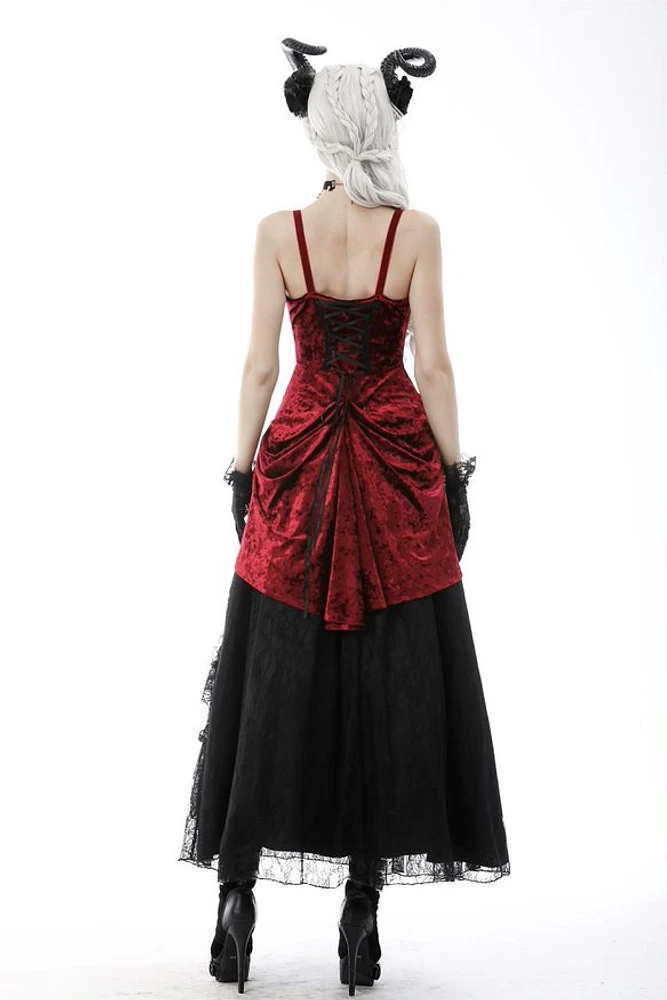 Gothic Noble Queen Velvet Dress