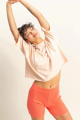 Drop Should Crew Neck Wide Fit Top