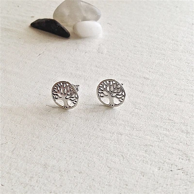 Old Growth Tree Of Life Stud Earrings