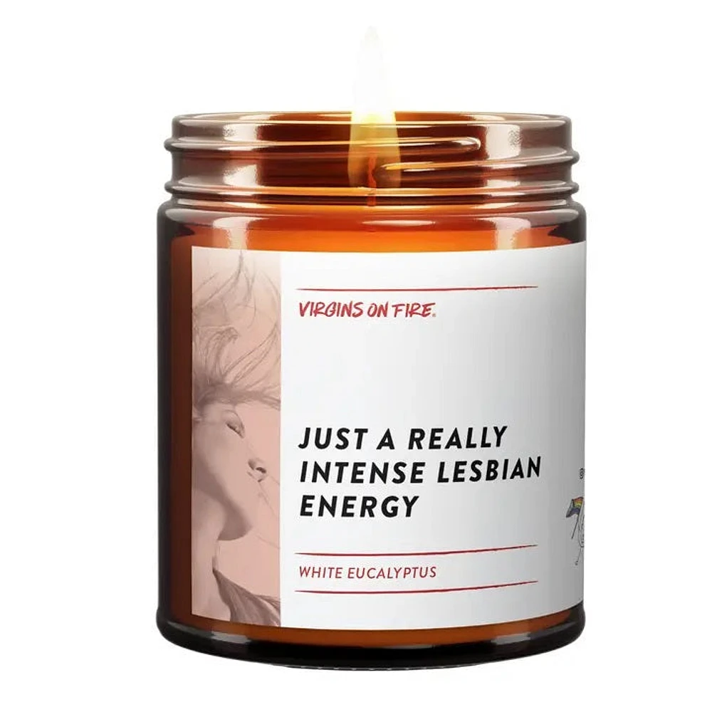 Just A Really Intense Lesbian Energy Candle