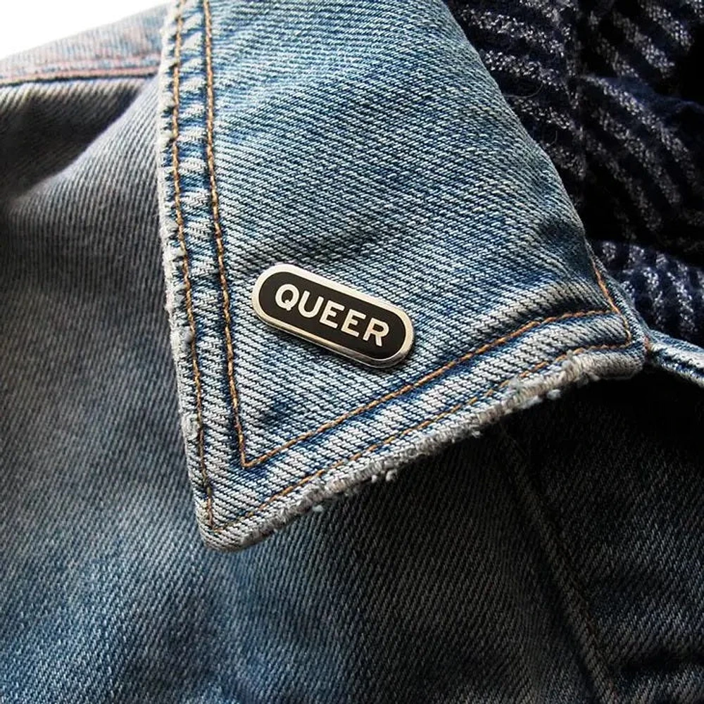 Queer Enamel Pin