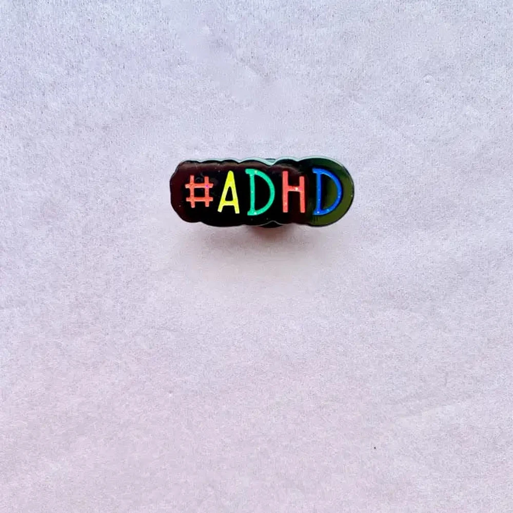 ADHD Neurodivergent Mental Health Pin