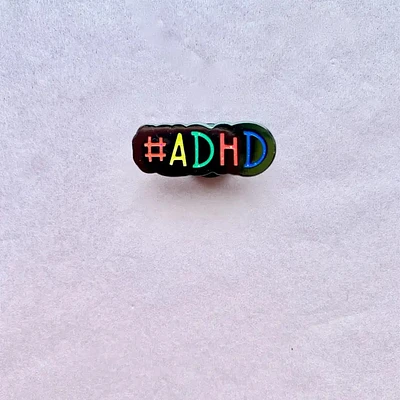 ADHD Neurodivergent Mental Health Pin