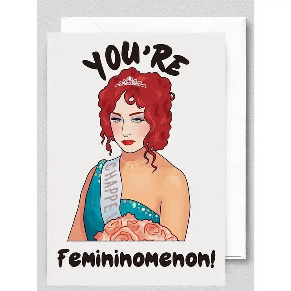 You're Femininomenon Card (Chappell Roan)