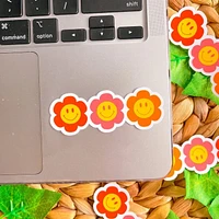 Flower Power Vinyl Sticker