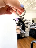 Fortune Favours the Kind - Snake - Hard Enamel Keychain
