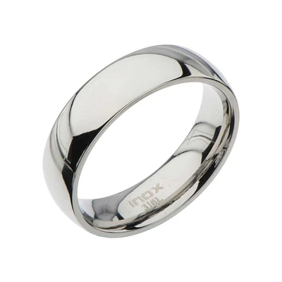 Plain Polish Ring 6mm Size 10