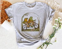 Frog And Toad Cottagecore Meme Book Shirt